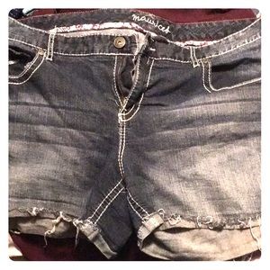 Maurice’s Brand Dark Jean Shorts